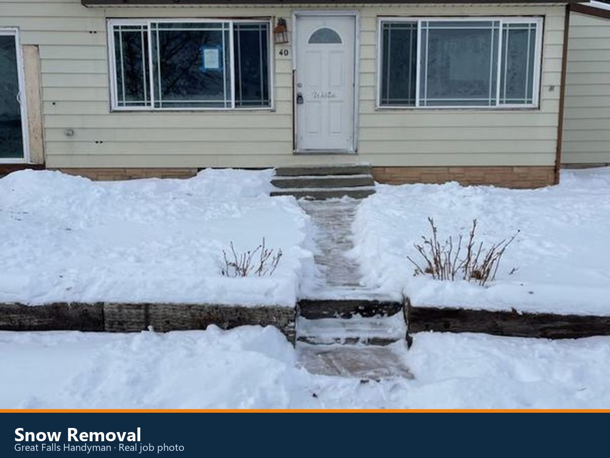 Snow removal Great Falls MT